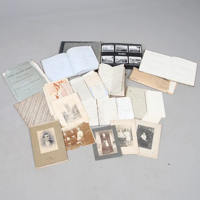 A COLLECTION OF 19TH AND EARLY 20TH CENTURY EPHEMERA.