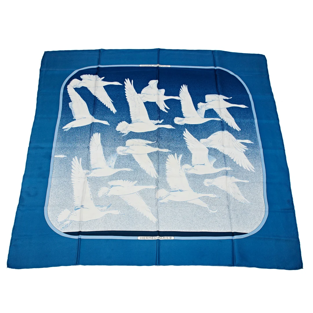Hermès — Oiseaux Migrateurs — Gjenstand/Vintage og fashion — Blomqvist