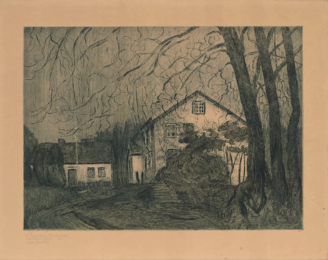 Sohlberg, Harald — "Midnatt" 1914 — Kunst/Grafikk — Blomqvist