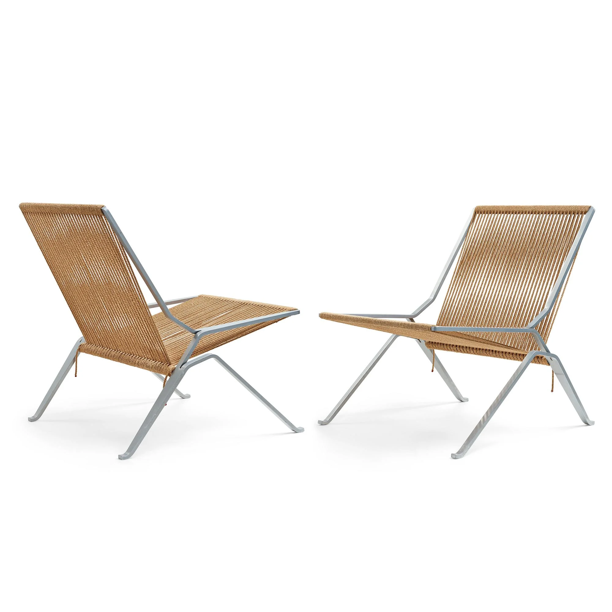 Poul Kjaerholm, fåtöljer, ett par "PK 25" The Element chair, E Kold Christensen, Danmark. — Bukowskis