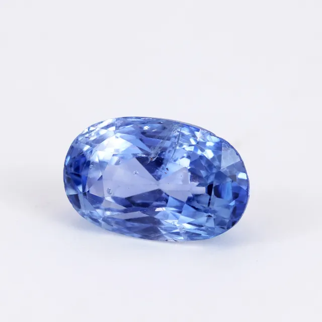 UNHEATED OVAL CUT CEYLON BLUE SAPPHIRE (4.73CT).