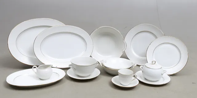 SERVIS, 51 delar, "Swedish Grace", Louise Adelborg, Rörstrand.