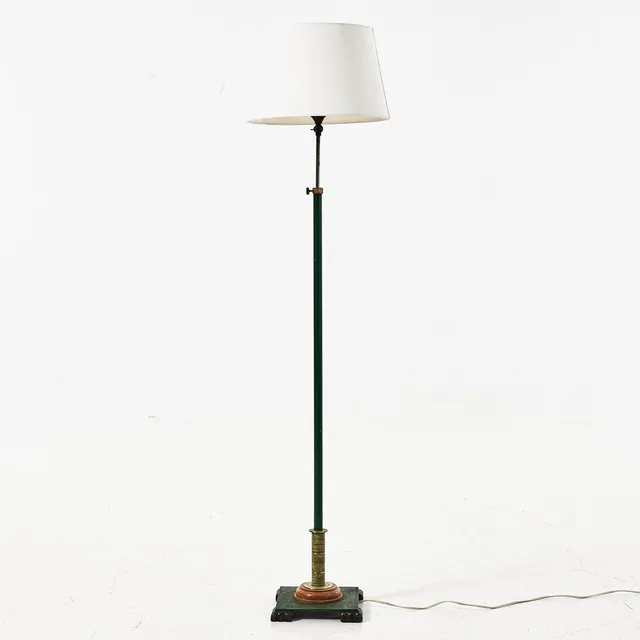 GOLVLAMPA, stomme i metall, 1900-talets första hälft.