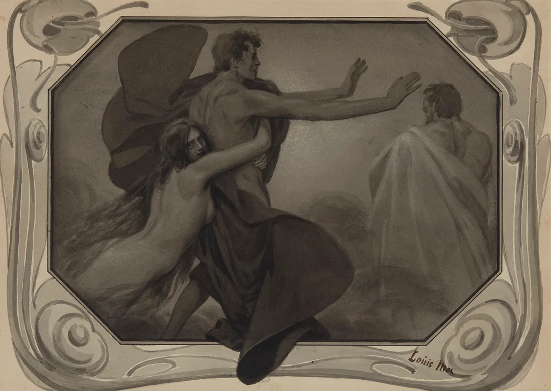 Moe, Louis — Mytologisk motiv — Kunst/Øvrig billedkunst — Blomqvist