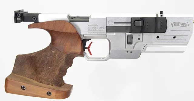 51. PISTOL, tysk, Halvautomatisk, fabrikat Walther, modell SSP E, kaliber .22LR, tillv.nr WSP07310.
