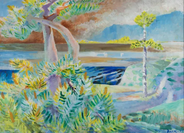 Yngve Bäck, Skärgårdslandskap.