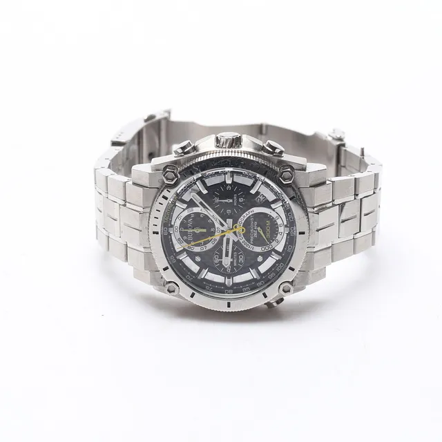 HERRARMBANDSUR, Bulova, Precisionist, 96B175, stål.