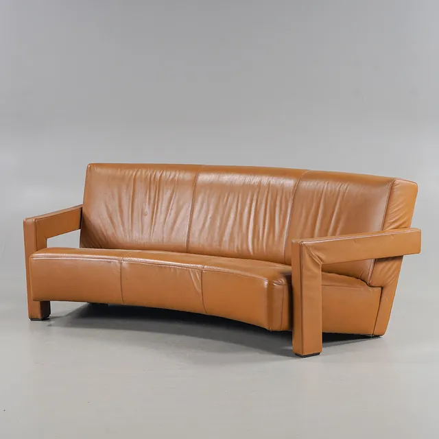 GERRIT RIETVELD. Soffa "Utrecht" Cassina, Schweiz, 1900-talets andra hälft.