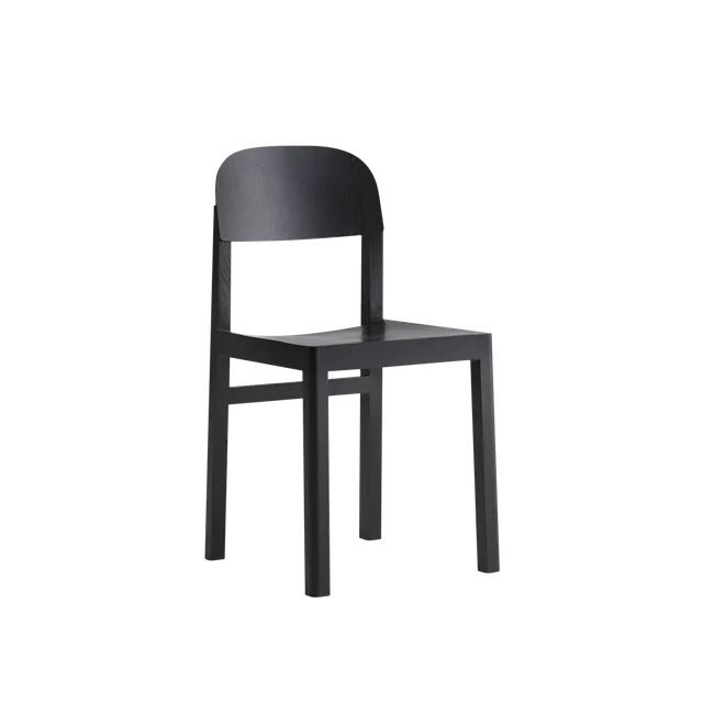 Cecilie Manz for Muuto. Eight ‘Workshop Chair’, black (8)