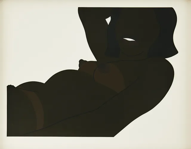 TOM WESSELMANN (USA, 1931-2004). "Great American Brown Nude: Cut-out".