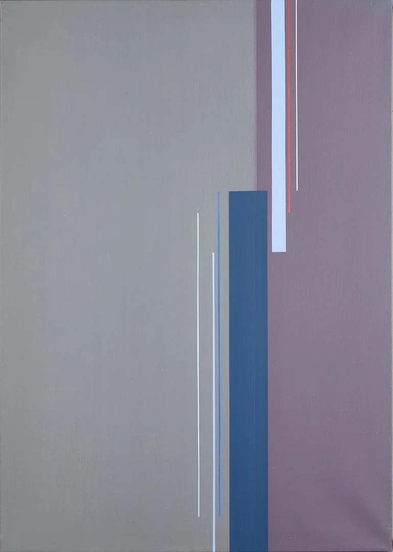 JAN W. MORTHENSON (Sverige, född 1940): OPUS 177, signerad och daterad JAN W. MORTHENSON 1989 på baksidan, akryl på duk. — Paintings — Crafoord Auktioner Stockholm
