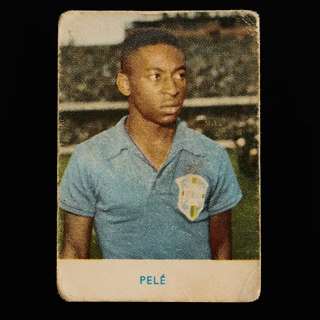 PELÉ, ALFABILDER VM 1958 Fotboll, BRASILIEN, 5 st, med PELÉ, SVERIGE, 9 st, VÄSTTYSKLAND, 8 st, Copyright ALIFABOLAGET, totalt 22 st.
