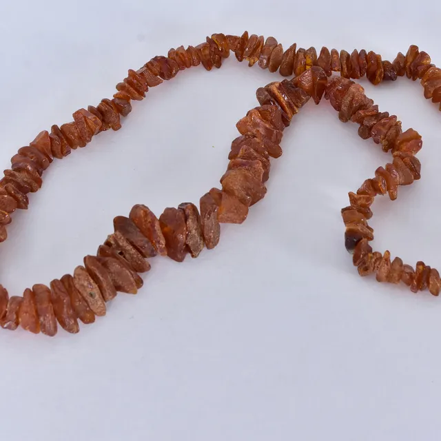COLLIER, bärnsten.
