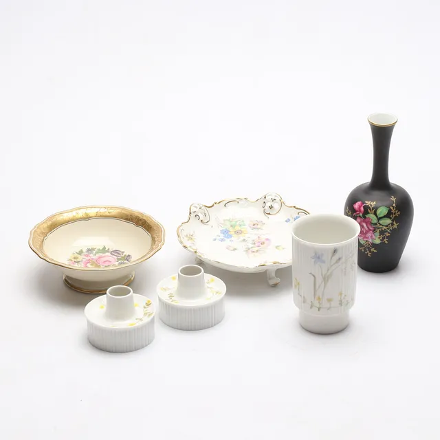 KERAMIK, 6 delar, Rosenthal, Tyskland.