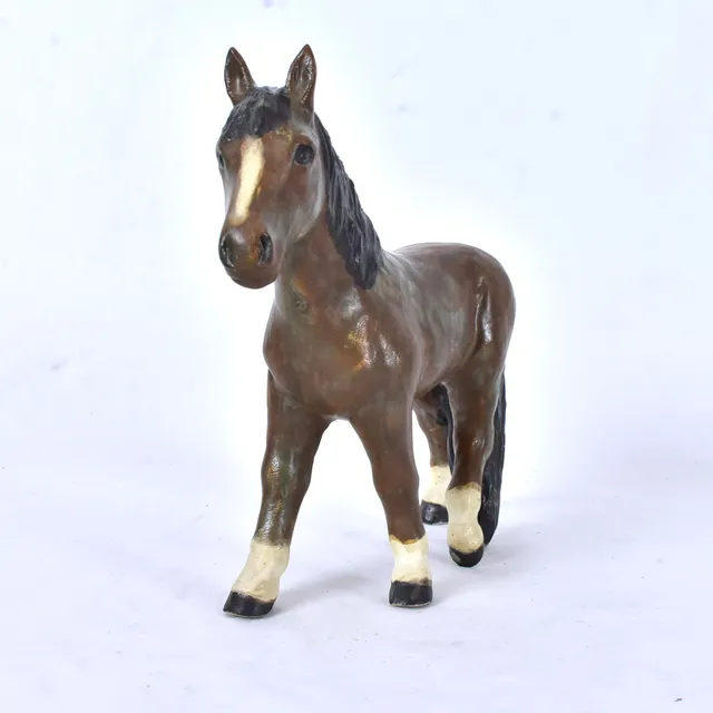 FIGURIN, keramik, häst, Glaffey, Danmark.