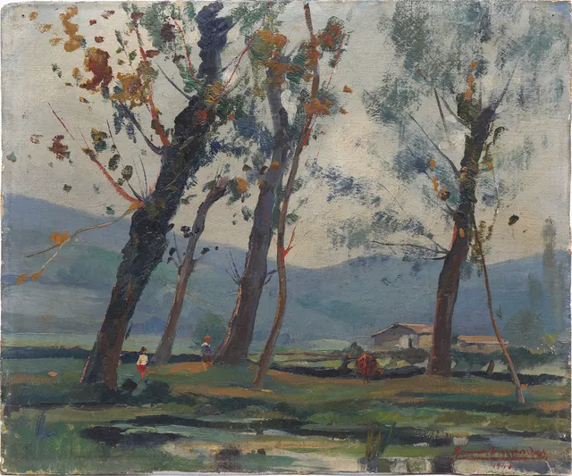 RAMON BARNADAS. Landscape.