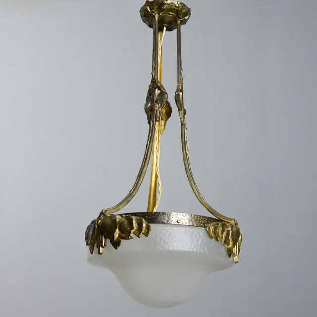 ARVID BÖHLMARKS LAMPFABRIK, taklampa, modell 5424, Art Nouveau, ca 1910-tal.