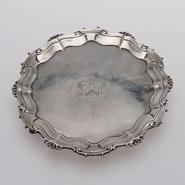 A GEORGE II WAITER.