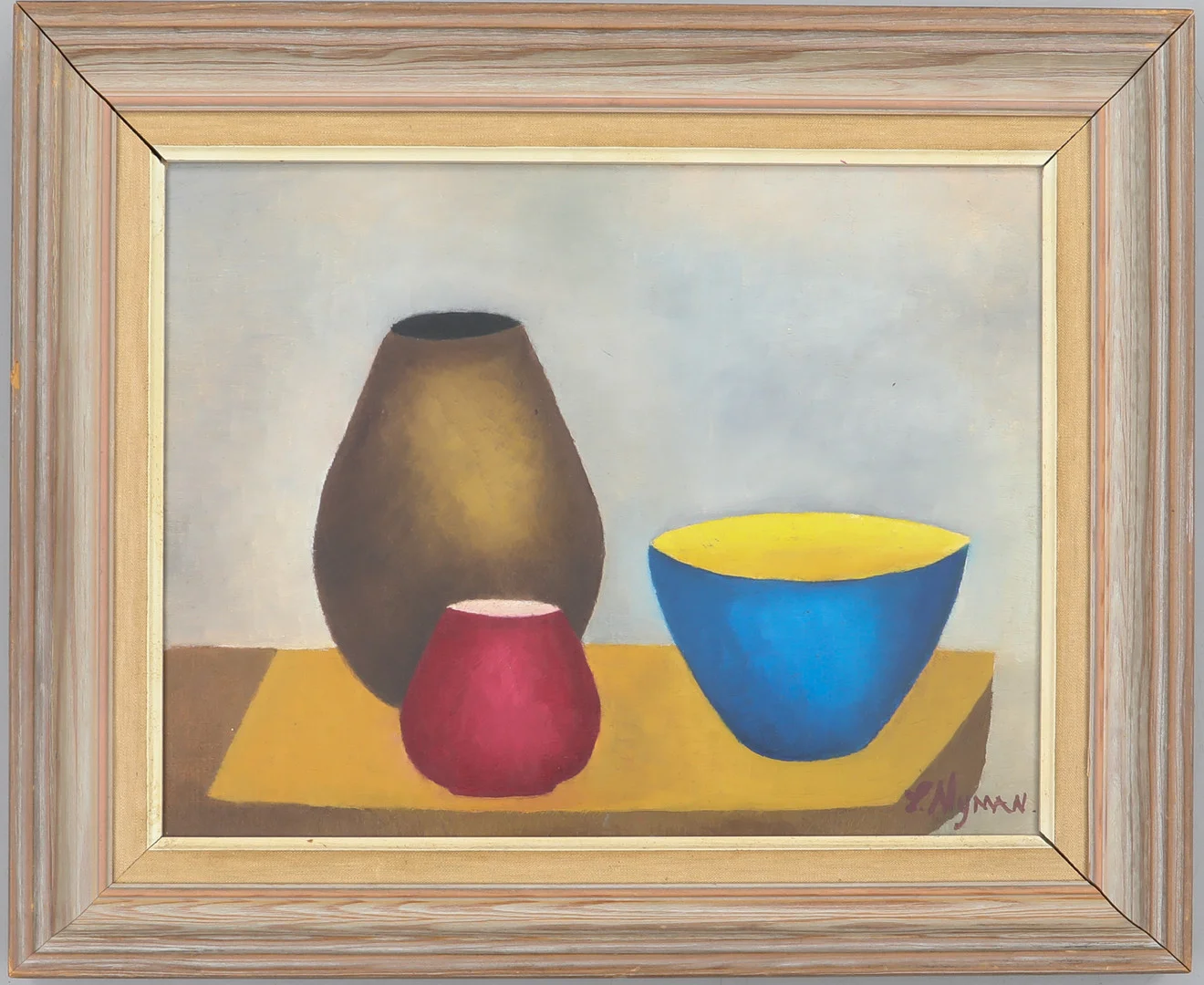 SVEA NYMAN. (1902-1986), olja på pannå, stilleben, signerad. — Paintings — Södermanlands Auktionsverk