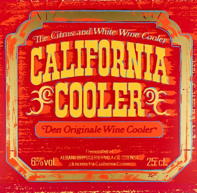 RUPERT JASEN SMITH (1953-87). Rupert Jasen Smith, serigrafi 'California Cooler', nummereret 1/10 og signeret i bly.