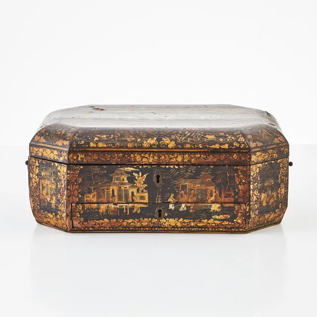 SYSKRIN, lackarbete, Kina, 1800-tal.