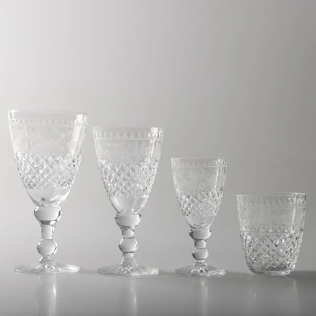 FRITZ KALLENBERG. Glasservis, 46 delar, ”Elvira Madigan”, Kosta Boda.