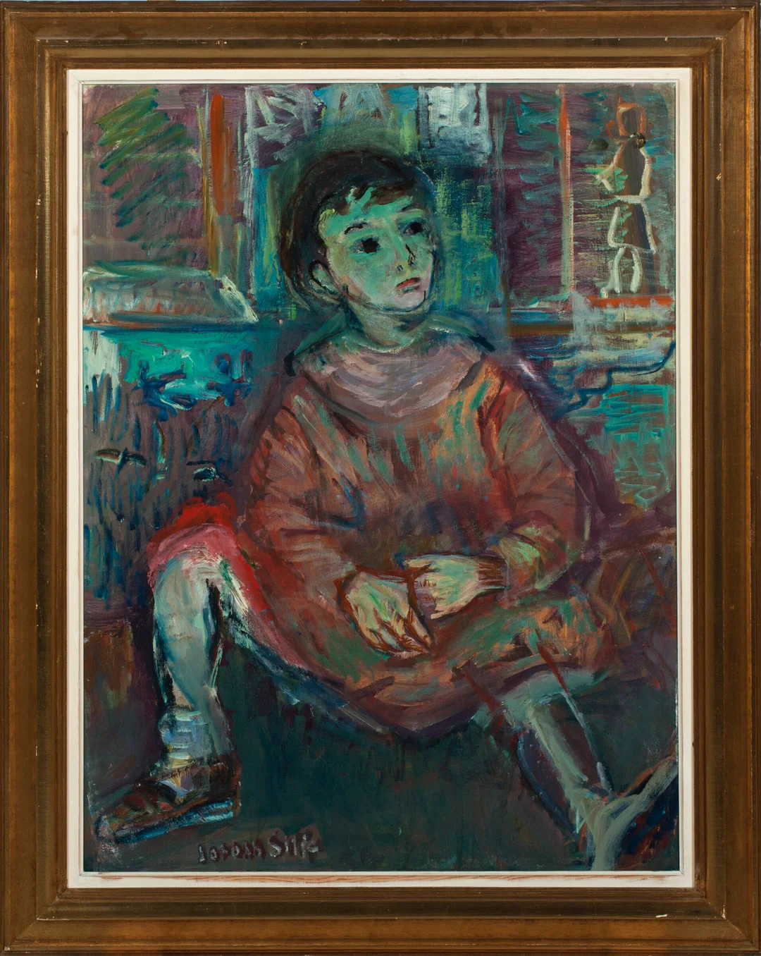 Sitje, Joronn — Pike — Kunst/Maleri — Blomqvist