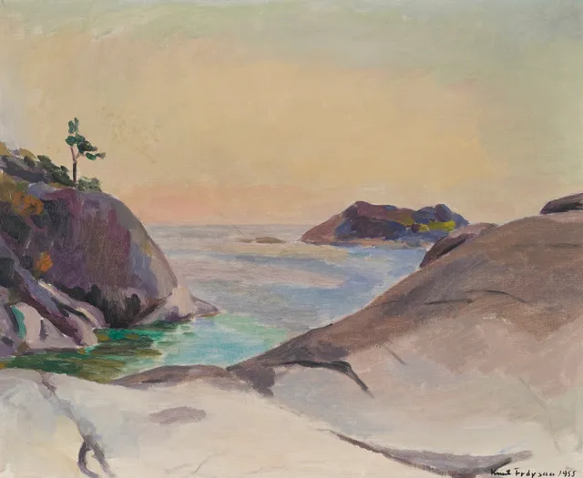 Frøysaa, Knut — "Sommer ved sjøen II" 1955