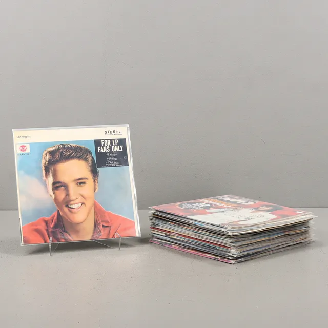 VINYLSKIVOR 27 stycken Elvis Presley.