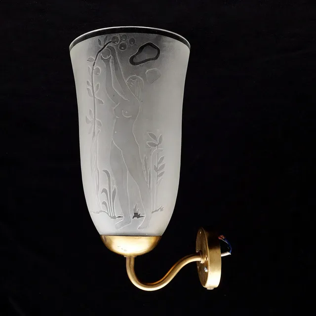BO NOTINI. VÄGGLAMPA, GLÖSSNER & CO, 1940-TAL.