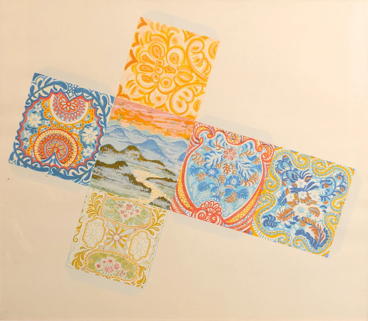 MÅRTEN ANDERSSON. Färglitografi, signerad, 21/160. — Engravings & Prints — RA Auktionsverket Norrköping