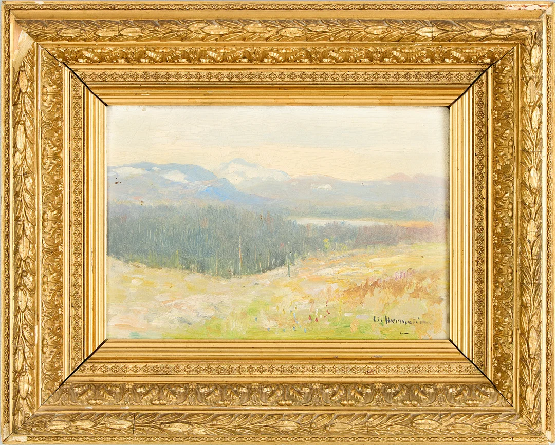 OLOF HERMELIN. Landskap. — Paintings — Uppsala Auktionskammare