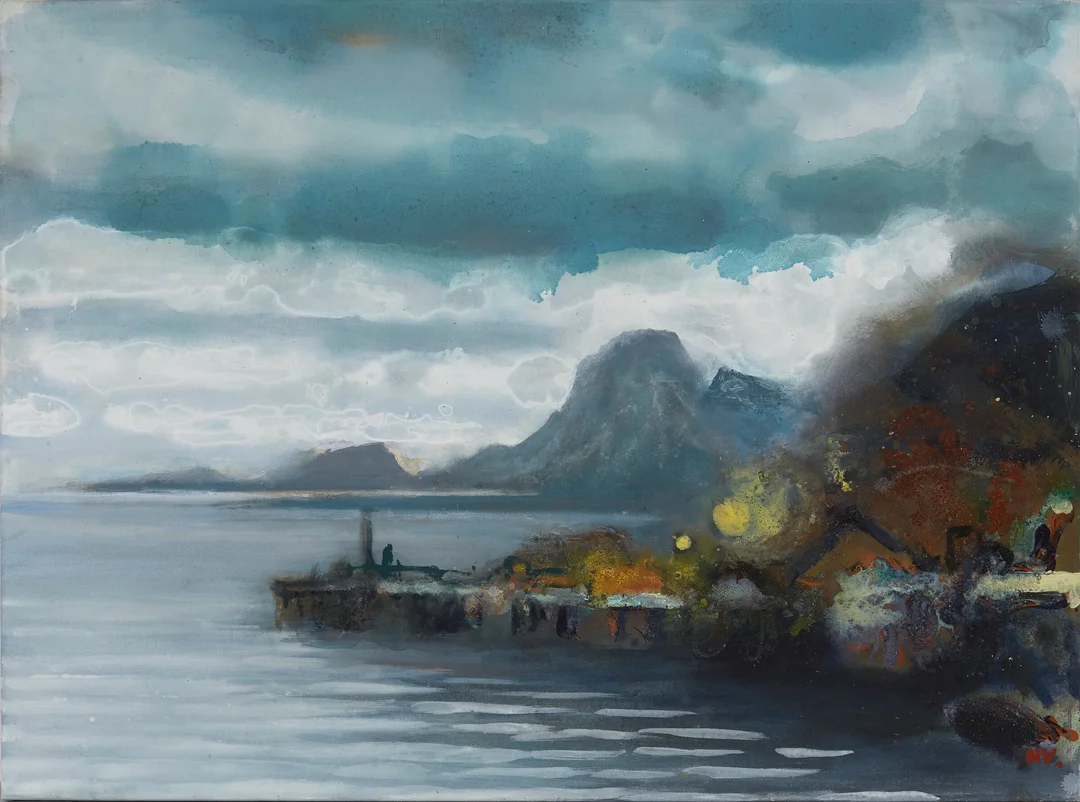 Vikhagen, Håvard — Kystlandskap — Kunst/Maleri — Blomqvist
