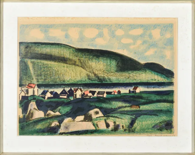 Jack Kampmann. Faroese landscape