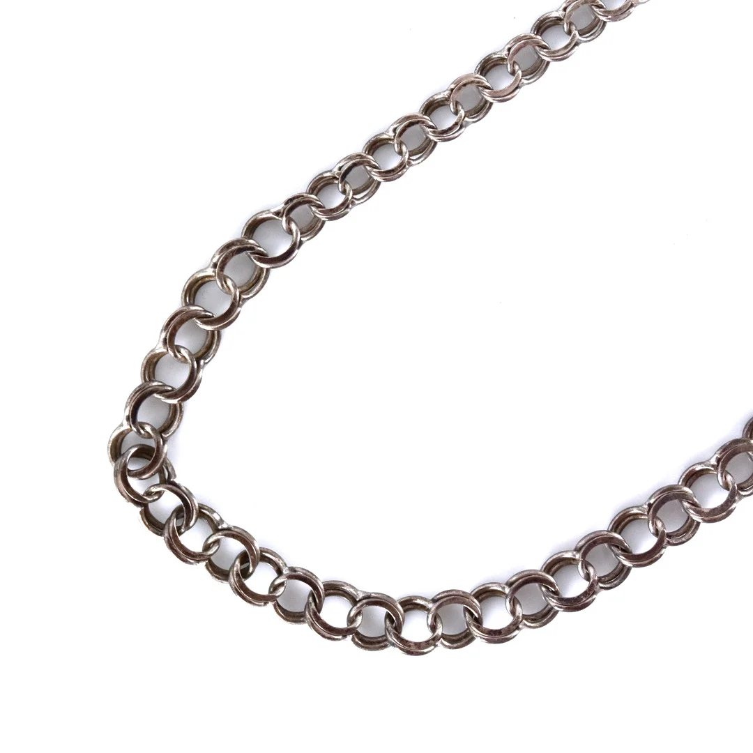 HALSBAND, doserad bismarck, sterlingsilver Iduna Varberg. — Necklace — Halmstads Auktionskammare