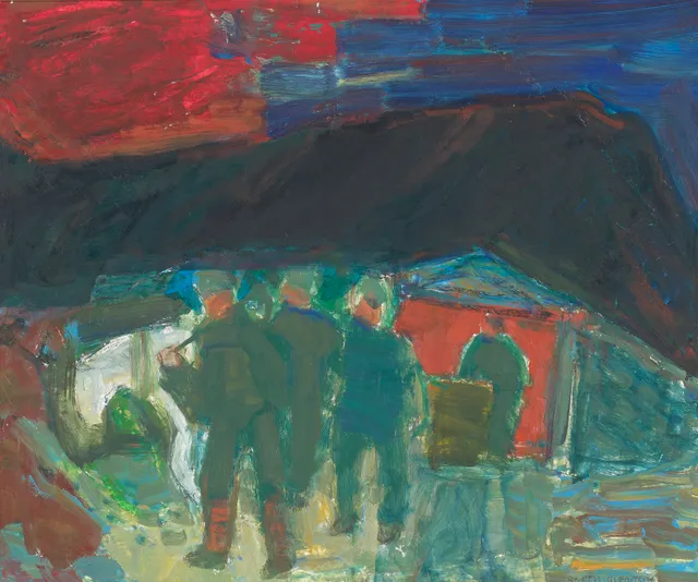 Gleditsch, Rolf Juell — "Gruveliv I (Røros)"