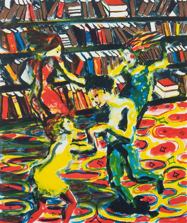 Peter Dahl, Dans i biblioteket.