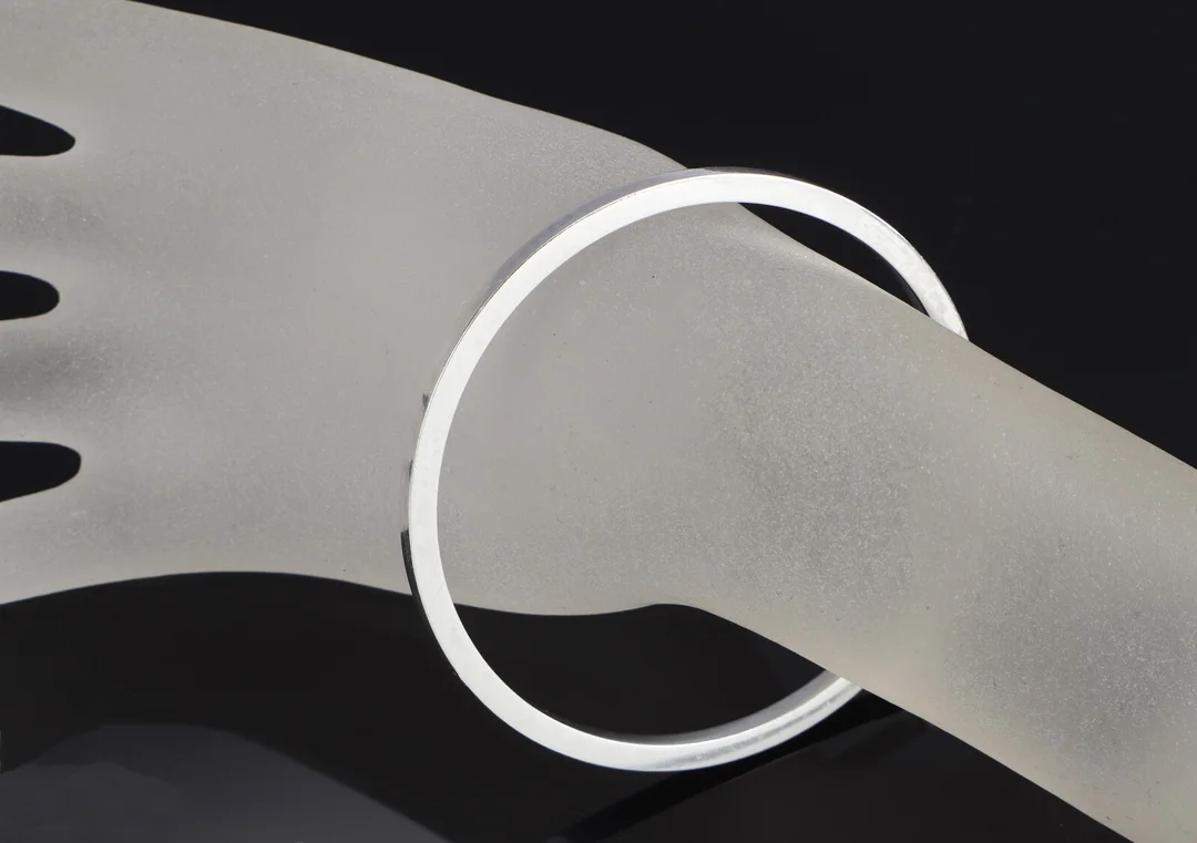 Georg Jensen. Modern bangle in sterling silver, design no. 51A — Jewellery/Bracelets — Lauritz