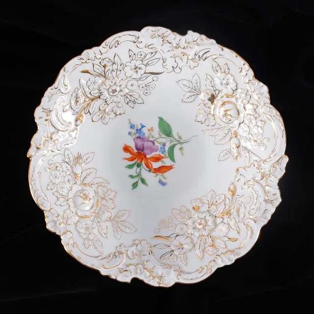 SKÅLFAT, porslin, Meissen, Tyskland.