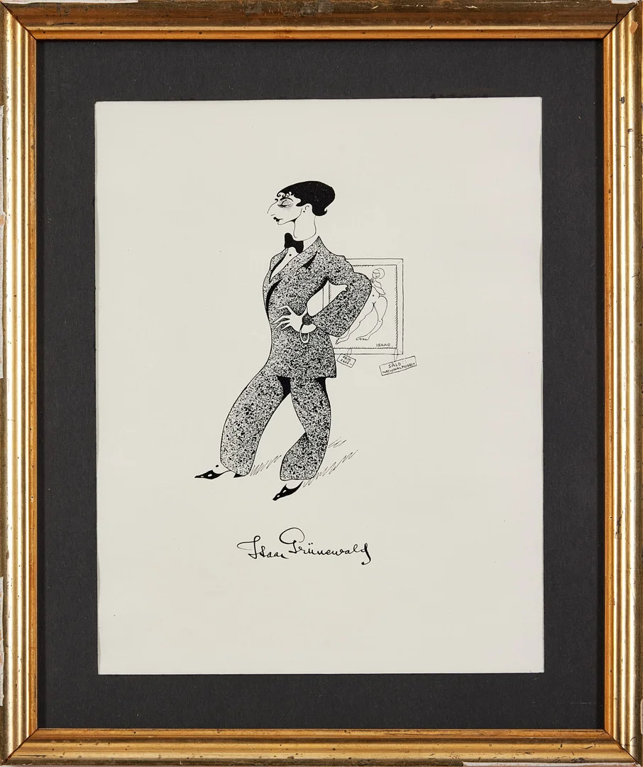 EINAR NERMAN. "Isaac Grünewald, Medelhavets målare". — Drawings — Stockholms Auktionsverk Fine Art