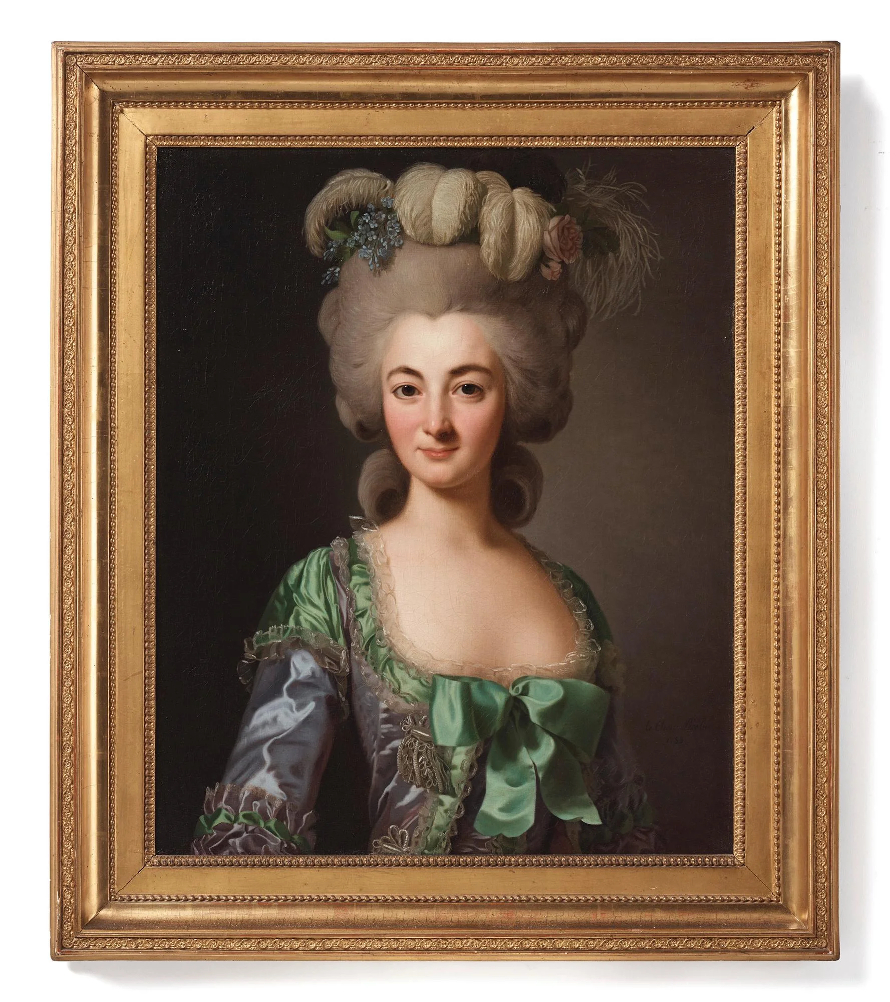 Alexander Roslin, ”Henriette Agathe Rose Foâche” (1754-1812) (född de Mondion). — Bukowskis