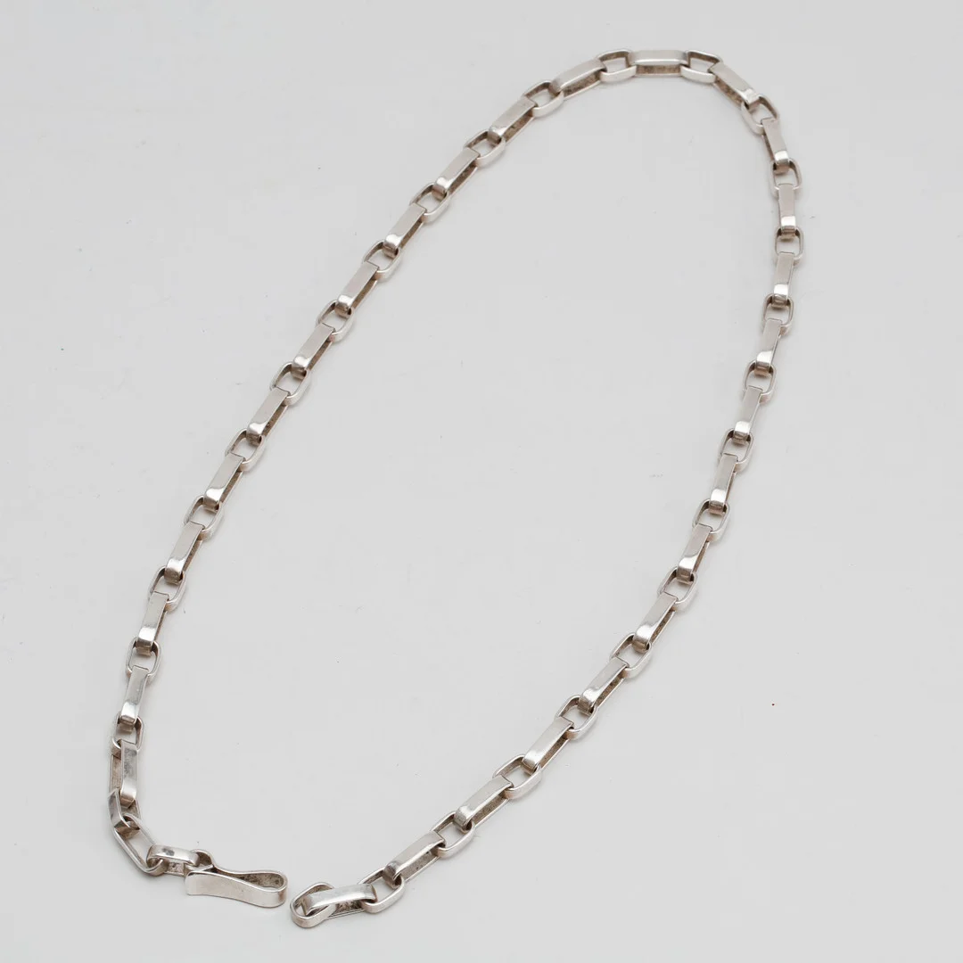 SVEN ERIK HÖGBERG. Collier, sterling silver, Göteborg 1973. — Necklace — Göteborgs Auktionsverk