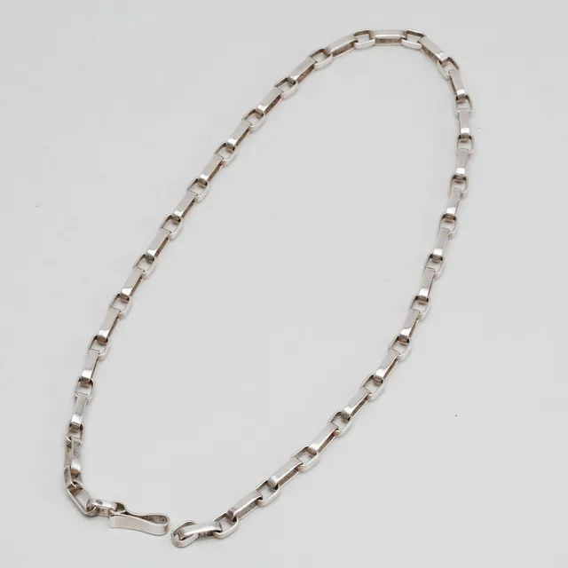 SVEN ERIK HÖGBERG. Collier, sterling silver, Göteborg 1973.
