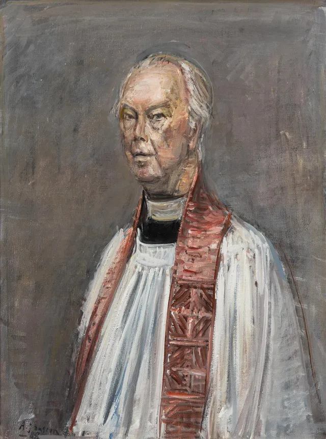 Alvar Jansson, Porträtt av kyrkoherden Per-Arne Dahlin.