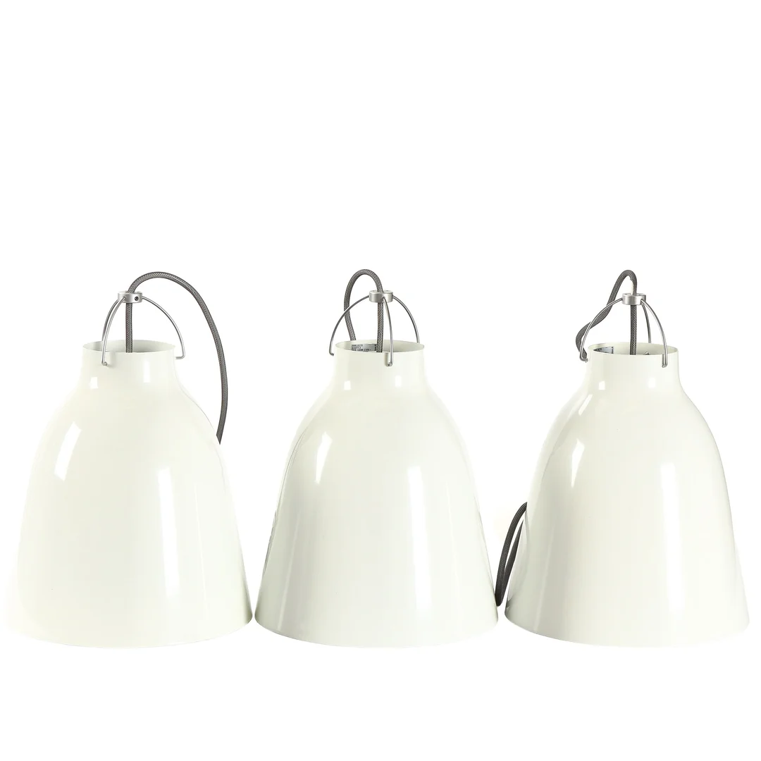 Cecilie Manz. Three pendants, model Caravaggio P2. (3) — Lamps and lighting/Pendant lights — Lauritz