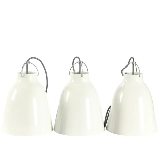 Cecilie Manz. Three pendants, model Caravaggio P2. (3)