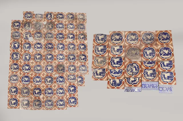 A COLLECTION OF LATE VICTORIAN AESTHETIC MOVEMENT MINTON TILES (QTY).