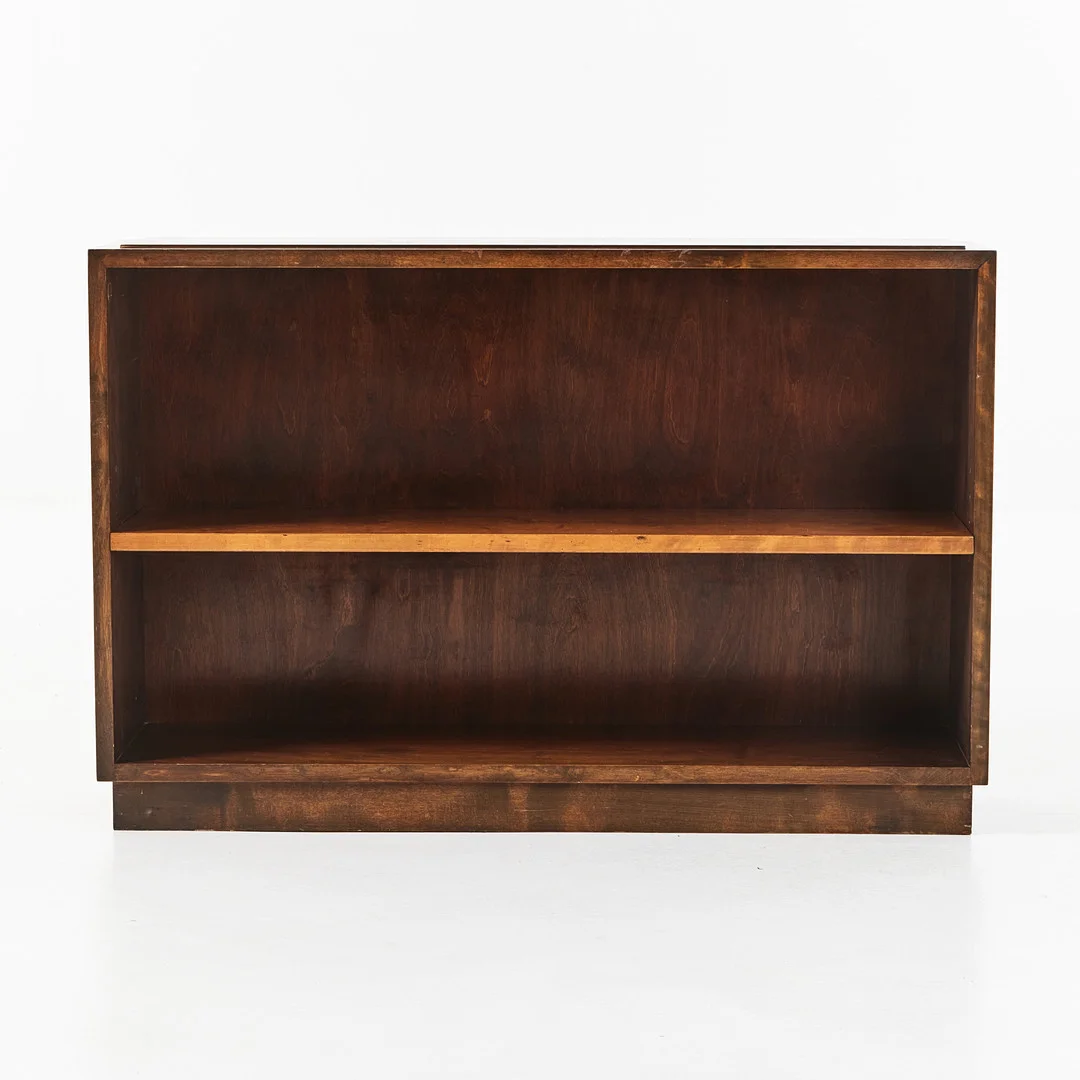 AXEL EINAR HJORTH. "Typenko", bokhylla, Nordiska Kompaniet, bonad björk. — Cupboards, Cabinets & Shelves — Stockholms Auktionsverk Magasin 5