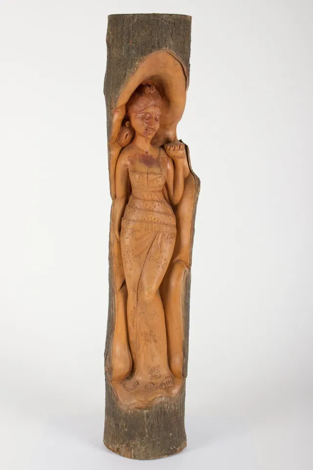Balinesisk kvindefigur