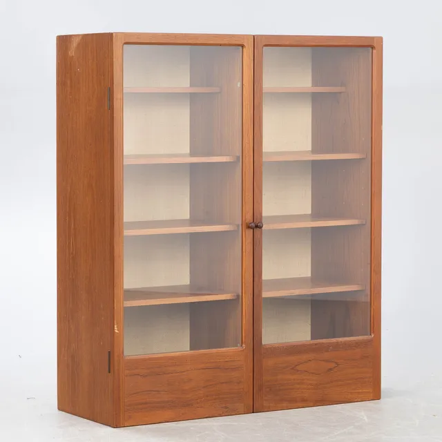 Randers Møbelfabrik, Teak Vitrine, 1960er Jahre.